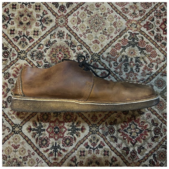 Clarks Originals Desert Trek Men’s Boot Size 9.5 - Beeswax Leather Chukka 36449 - Picture 5 of 11